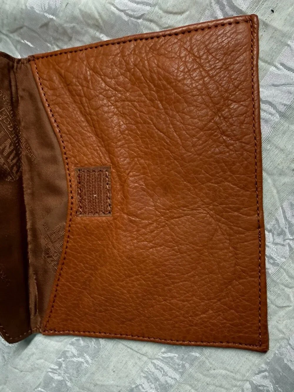 VTG Canyon Outback Texas Longhorns Genuine Leather Envelope Clutch Pouch